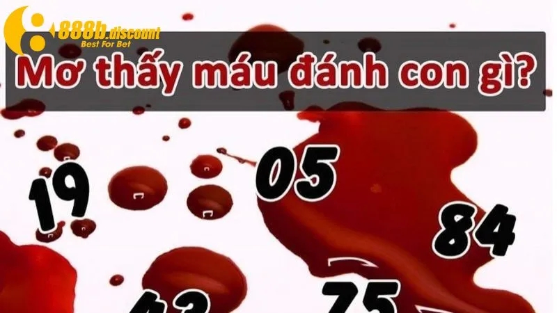 Giấc mơ thấy có máu dự đoán cho nhiều con số may mắn